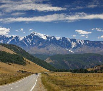 Чуйский тракт, август