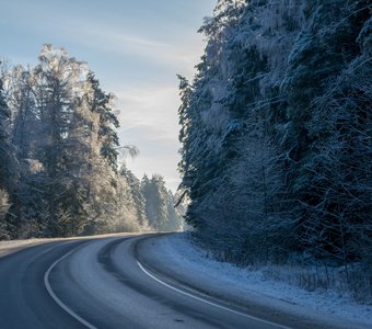 зимняя дорога