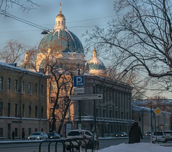 Зима на Троицком Соборе