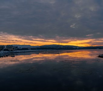 Последний закат старого года