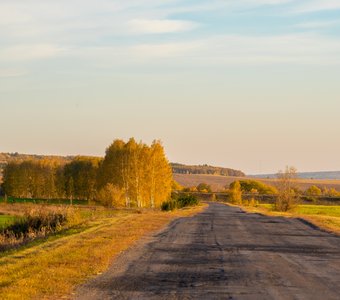 Осенняя дорога