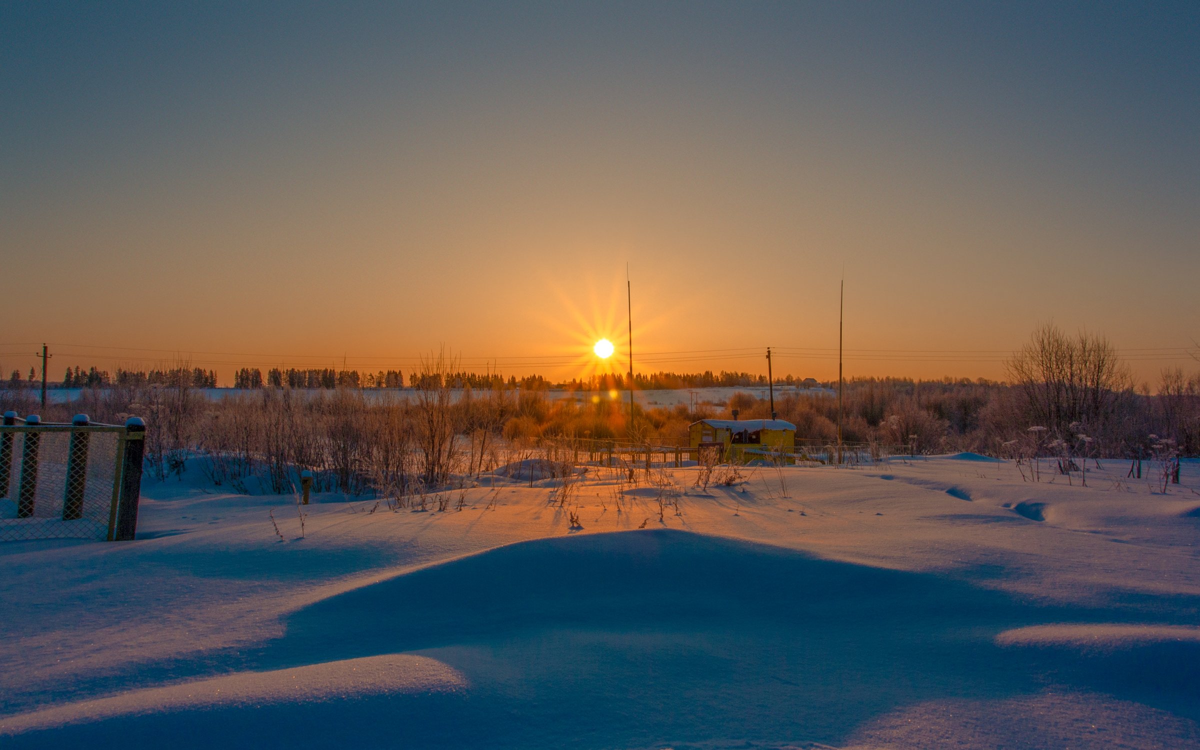Февральский рассвет