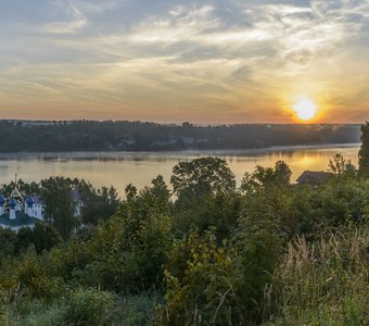 Плес. Утренняя заря