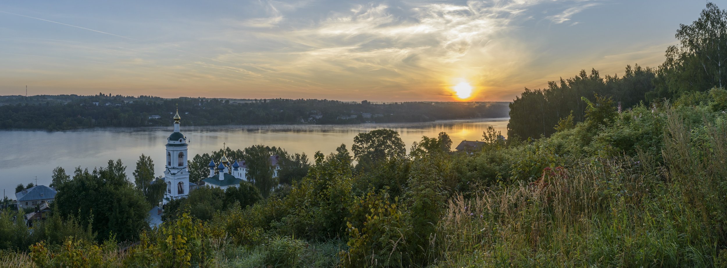 Плес. Утренняя заря