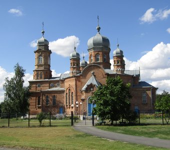 Храм Нерукотворного Образа Господа Иисуса Христа в станице Павлодольской