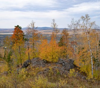 Осень в Уральских горах