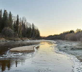 Октябрьский восход на Лологе