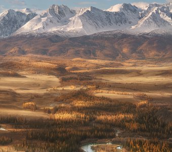 Бродит солнце по Курайской степи