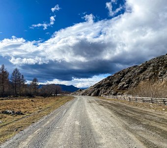 Дорога под небом Алтая