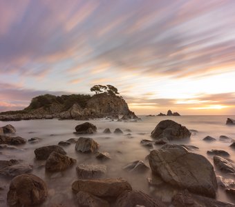 Куда убегают облака? Бухта Орлинка