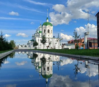 Богоявленский собор в родном Енисейске