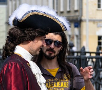 Царь Пётр и шут Балакирев