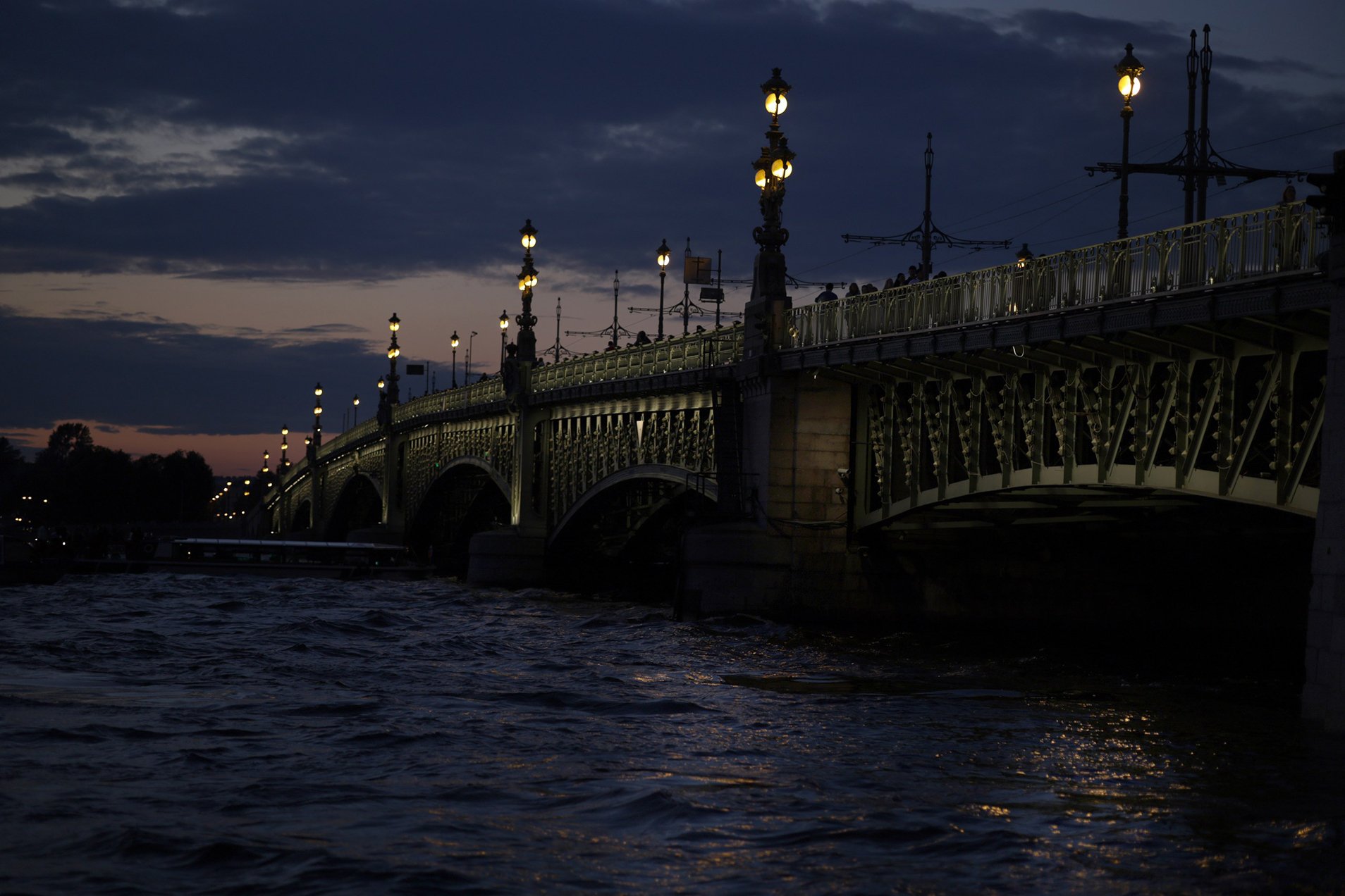 Троицкий мост Санкт-Петербург