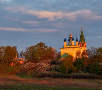 Весенний рассвет в Дунилово.