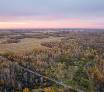 Рассвет в Курганской области