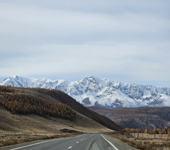Северо-чуйский хребет в октябре