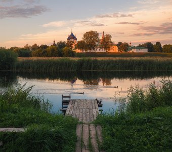 Закат в Суздале