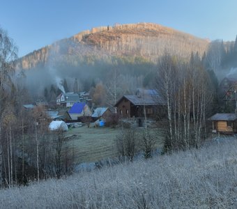 Морозное утро в октябре