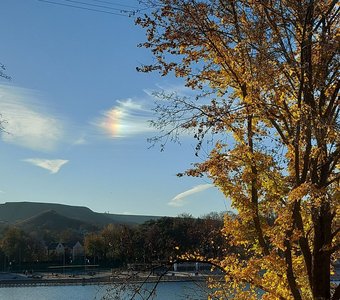 Радужное облако над Кисловодском