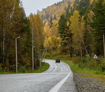 Дорога в доль гор