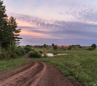 На рассвете