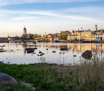 Закат в Выборге