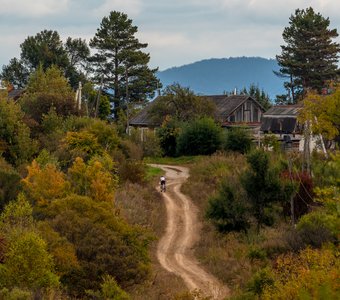 осень в деревне