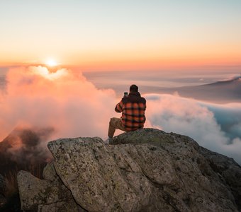 Рассвет на Храме Солнца