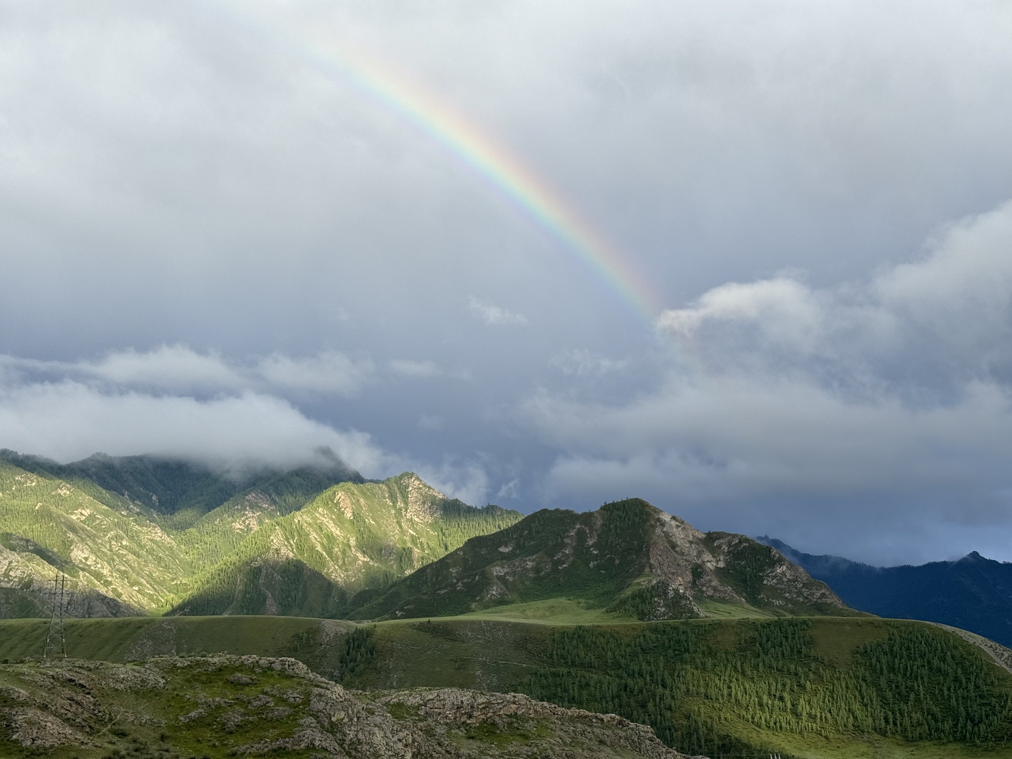 Радуга над Алтаем