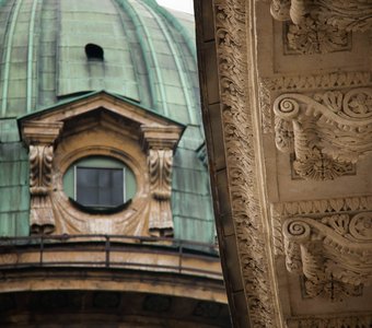 Купол Казанского собора в Петербурге