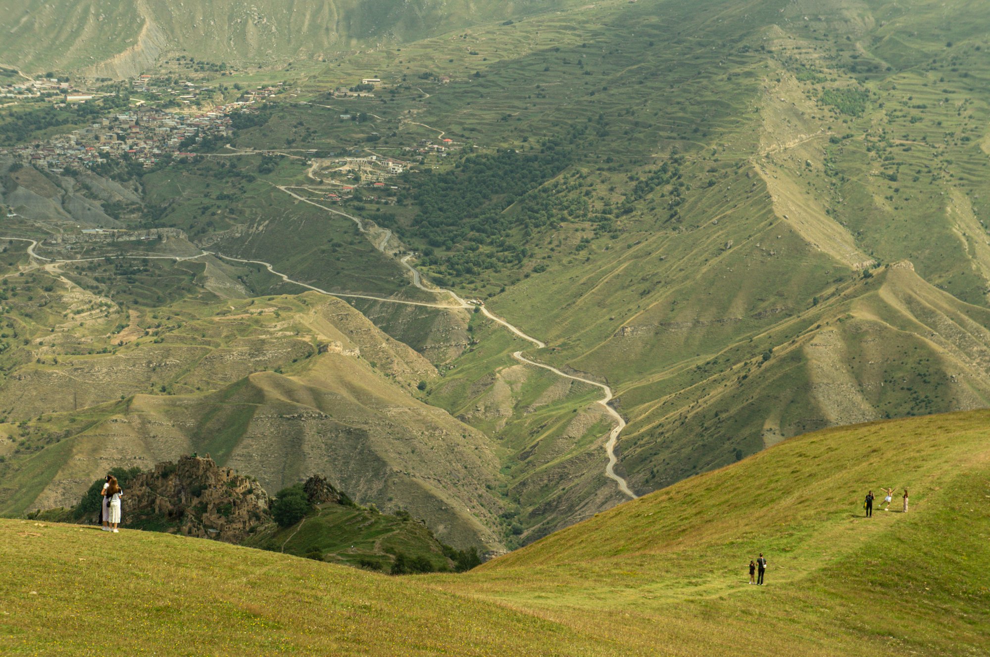 По дороге в Гамсутль