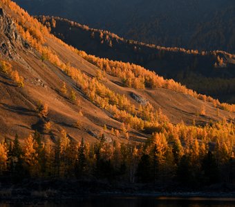 Осень в Саянах.