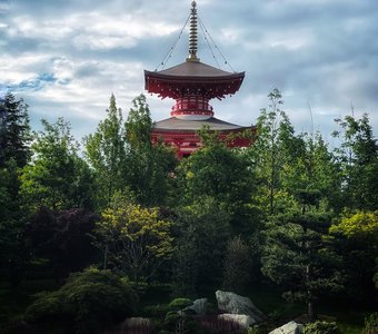 Японский сад в парке «Краснодар»