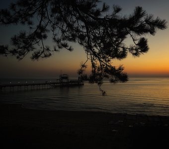 Закат над Черным морем