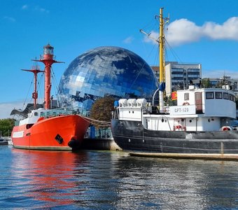 Архитектура Калининграда с воды