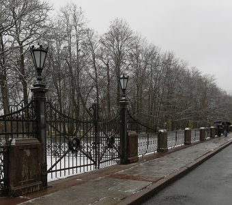 Первый снег в Царском Селе