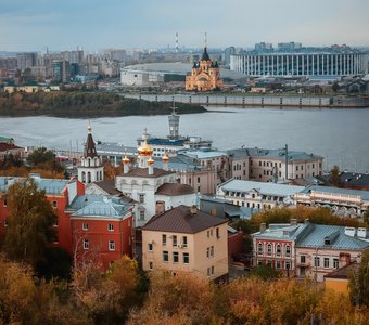 Осенний день в Нижнем Новгороде