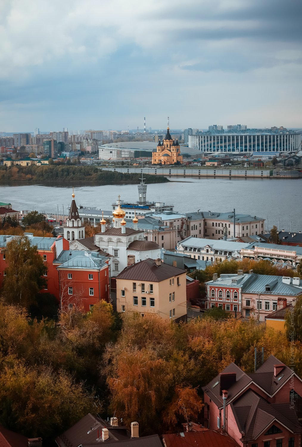 Осенний день в Нижнем Новгороде