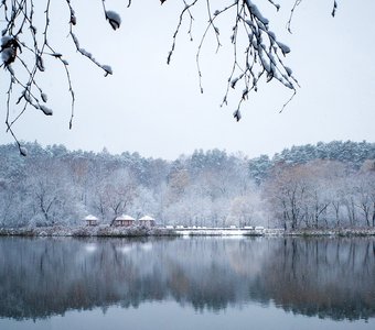 Зима пришла в Подмосковье
