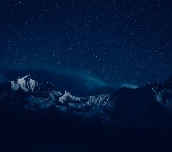 Ночь  в ABC (Annapurna base camp)