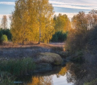 В свете осеннего заката