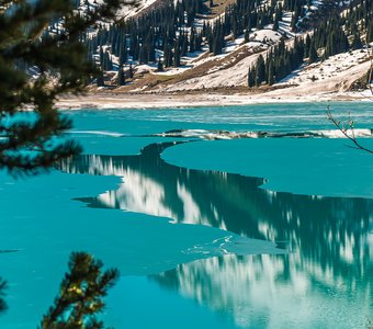 Казахстан, Большое алматинское озеро, май 2024