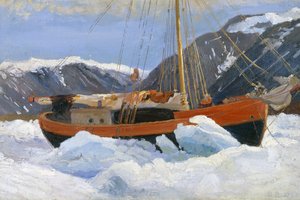«Художник во льдах»: как Александр Борисов отправился в Арктику писать пейзажи в XIX веке
