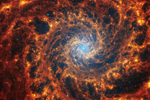 «Уэбб» cделал потрясающие изображения 19 спиральных галактик в мельчайших деталях