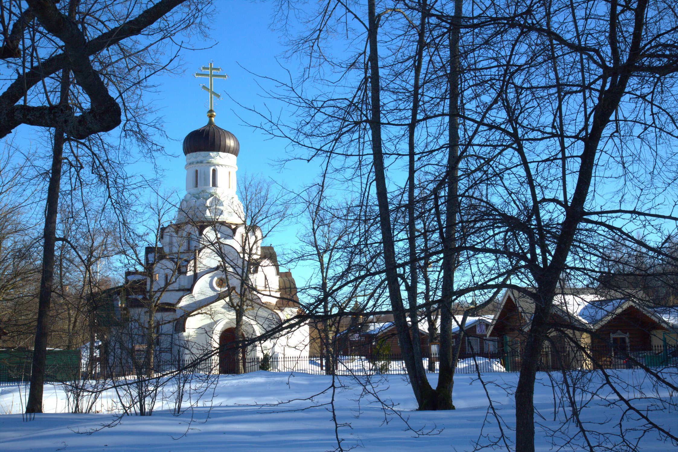 Церковь в парке Александрия, Петергоф