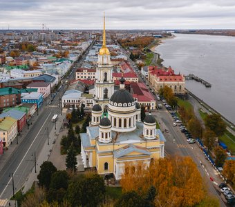 Самый северный город на Волге