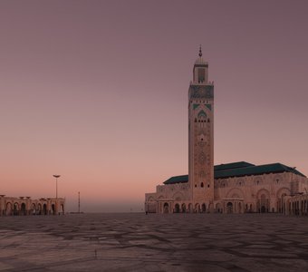 Утро у мечети