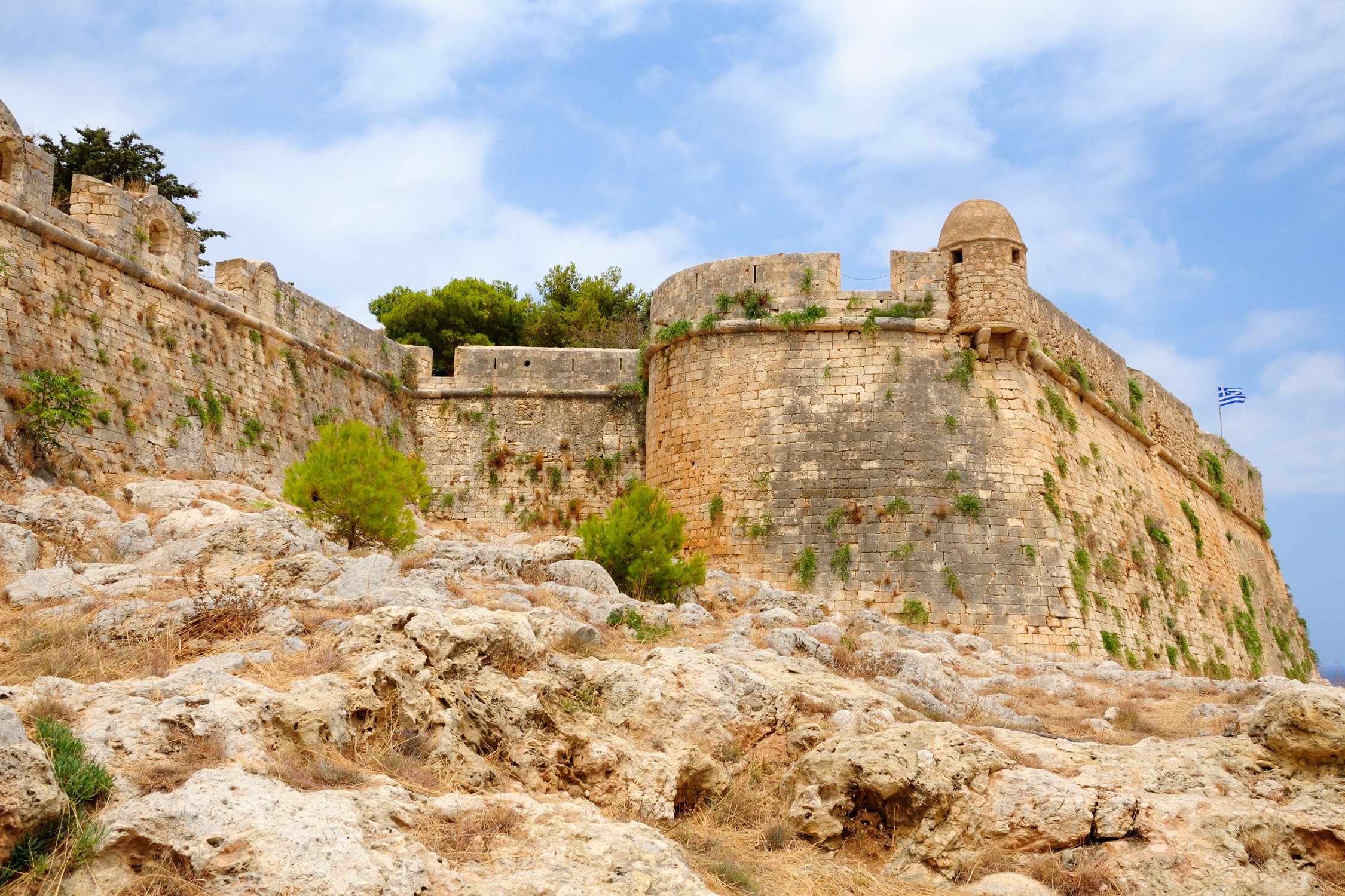 Крепость Фортецца в городе Ретимно, о. Крит, Греция