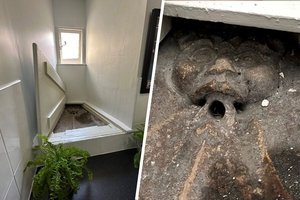Британцы нашли у себя дома древний «демонический» унитаз