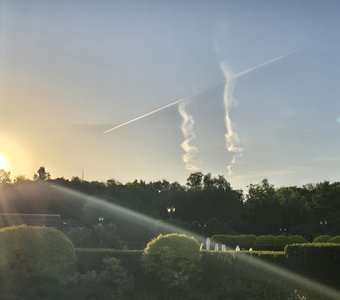 Закат в городе. 22.05.2024